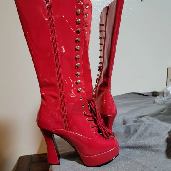 Pleaser Shoes Electra 2020 Boots Pleaser Electra 2020 Knee High